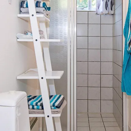 Three-bedroom Holiday In Knebel 26 بيت للعطل Skødshoved Strand